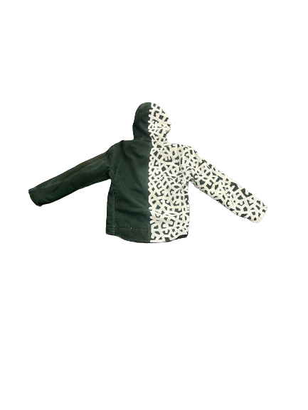 Green Carhartt heavy wool jacket