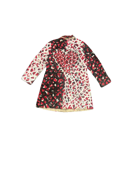 DRMVZN red trench coat 1of1