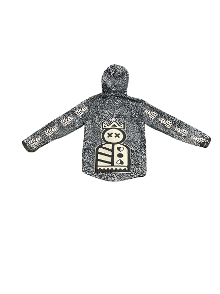 DRMVZN black windbreaker