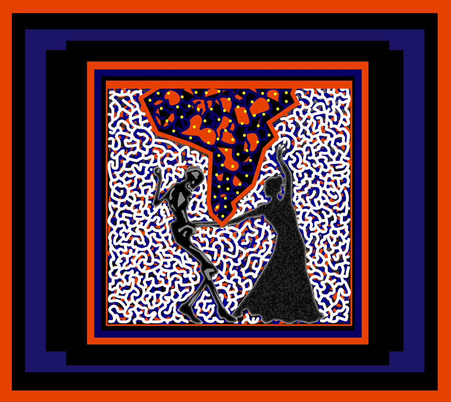 DRMVZN DARK MOON LIGHT NIGHTS PRINT