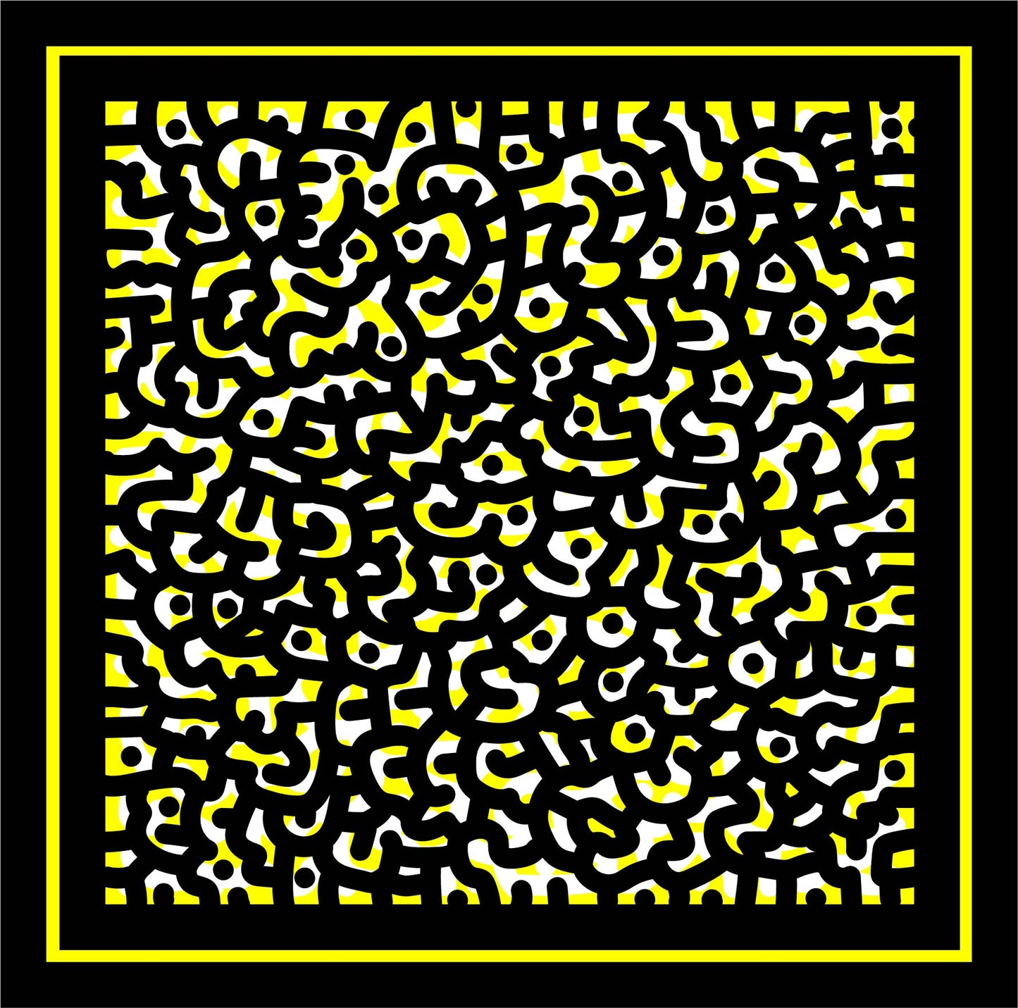 DRMVZN CLOSED LIGHT PRINT