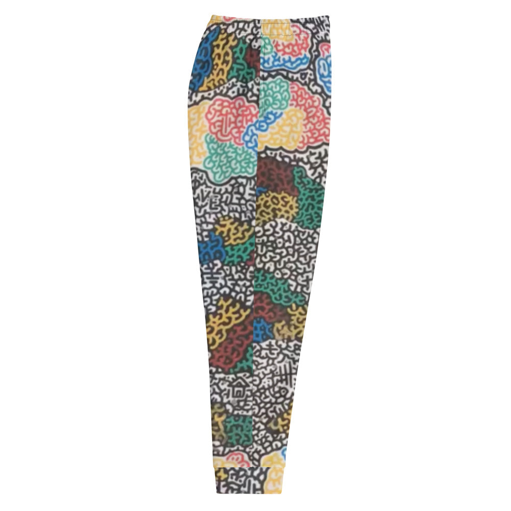 DRMVZN CLOUD PRINT JOGGERS