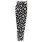 DRMVZN  BLACK/WHITE PATTERNED JOGGERS