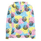 DRMVZN SMILEY PRINT HOODIE